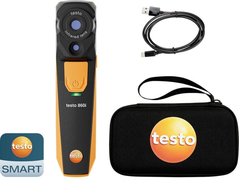 Testo - 860i Set Wärmebildkamera -20 bis 350 °c 9 Hz