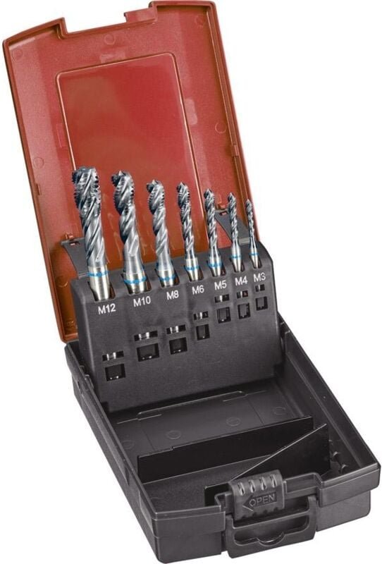 Format - Maschinengewindebohrer- DIN376 hsse Typ inox 6HX M3-M12 gt