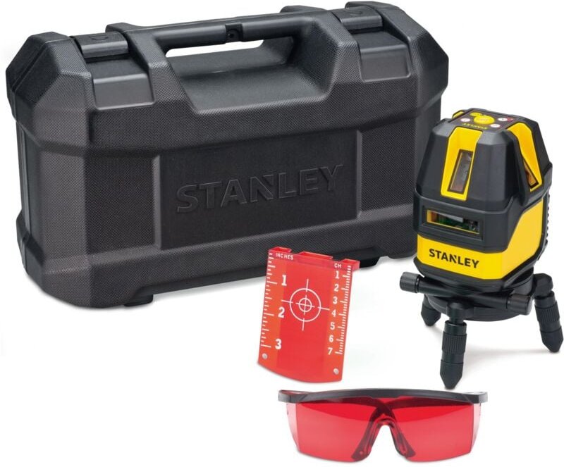 Stanley - Kreuzlinienlaser rot, Reichweite 10 m STHT77514-1