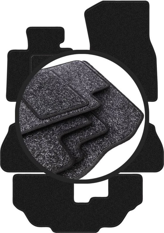 ANTHRA Autofußmatten für: BMW X7 G07 7-Sitzer (2018-)