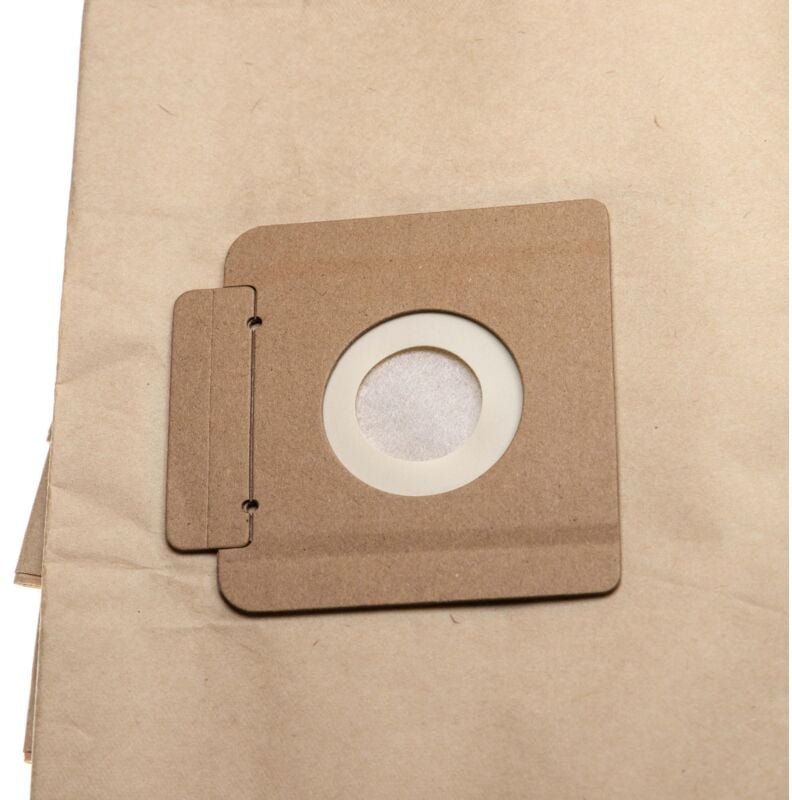 5x Staubsaugerbeutel Ersatz für Kärcher 6.907-019.0 für Staubsauger - Papier, 51cm x 23,25cm braun - Vhbw