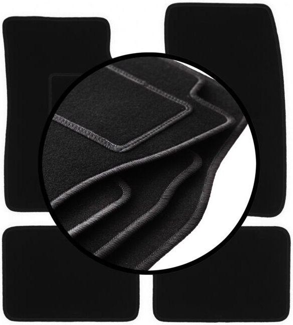 Komplettset Veloursmatten für: Daihatsu Feroza F300 / F310 Offroad (1989-1998)