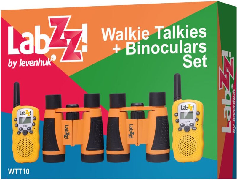 Walkie-Talkie und Fernglas Levenhuk LabZZ WTT10 (orange)