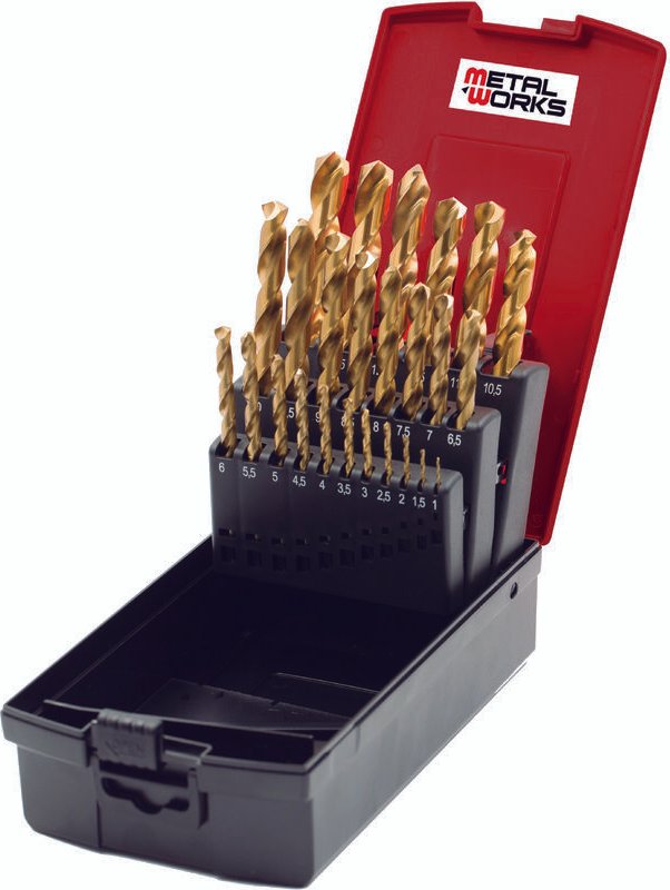 Titan Bohrer Set MWBT25, 25-teilig Metallarbeiten 748182500