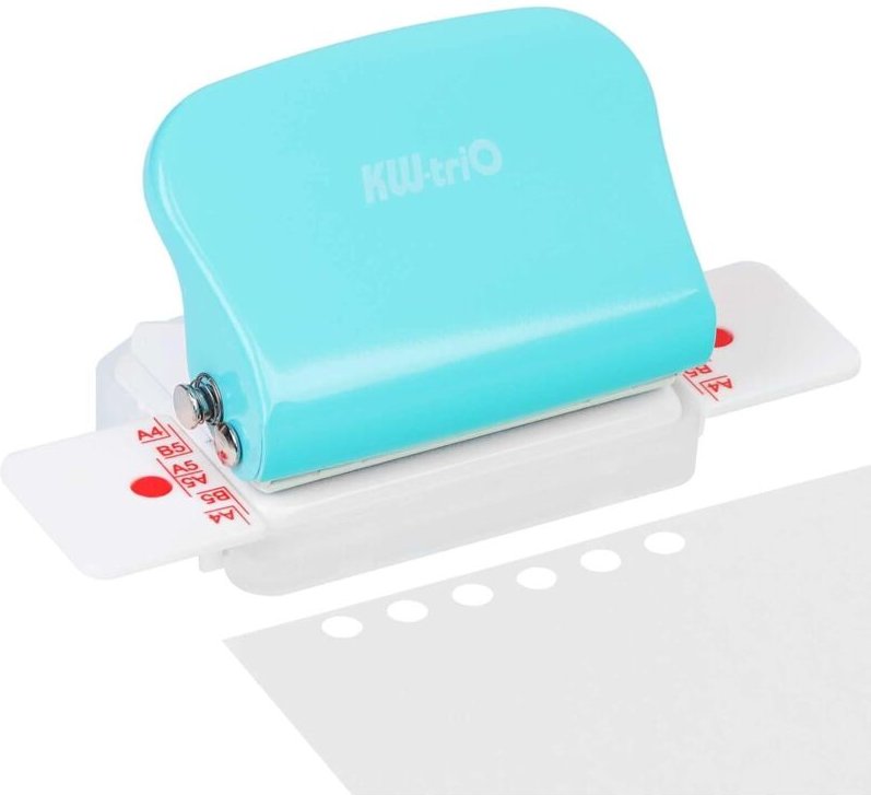 Thumbnail - 6-Loch-Stanzer, Papierstanzer, Loseblatt-Stanzer, A4/30-Loch, A5/20-Loch, B5/26-Loch, Metall-Handstanzer für Scrapbook-T...