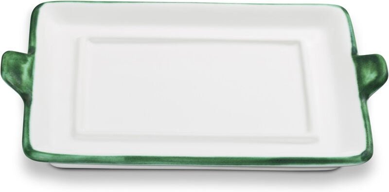 Gmundner Keramik Bord vert Partie inférieure du beurrier