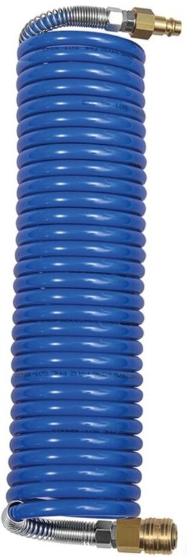 Spiralschlauch-Kupplung-Set, Standardkuppl., pa, ø 8x6, 10,0 m - Riegler