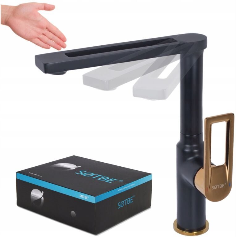 Küchenarmatur, hoch, stehend, Kupferfarbe, POLEN