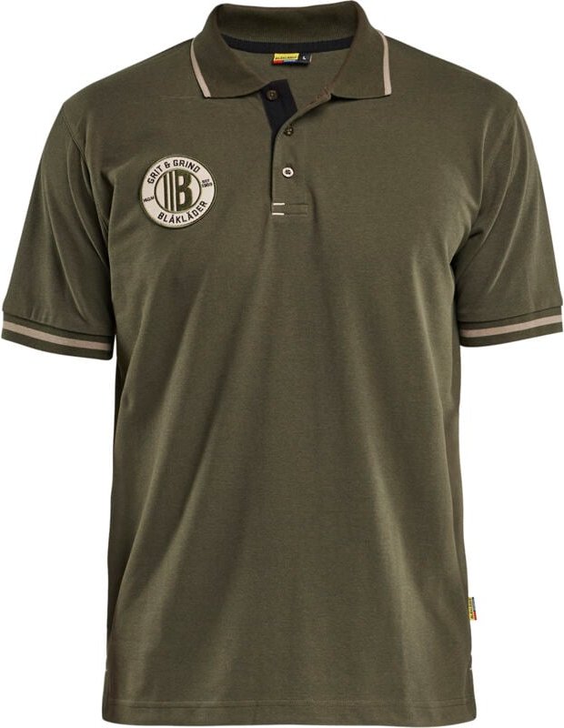 Arbeits-Polo kurzarm Grit & Grind - Waldgrün M