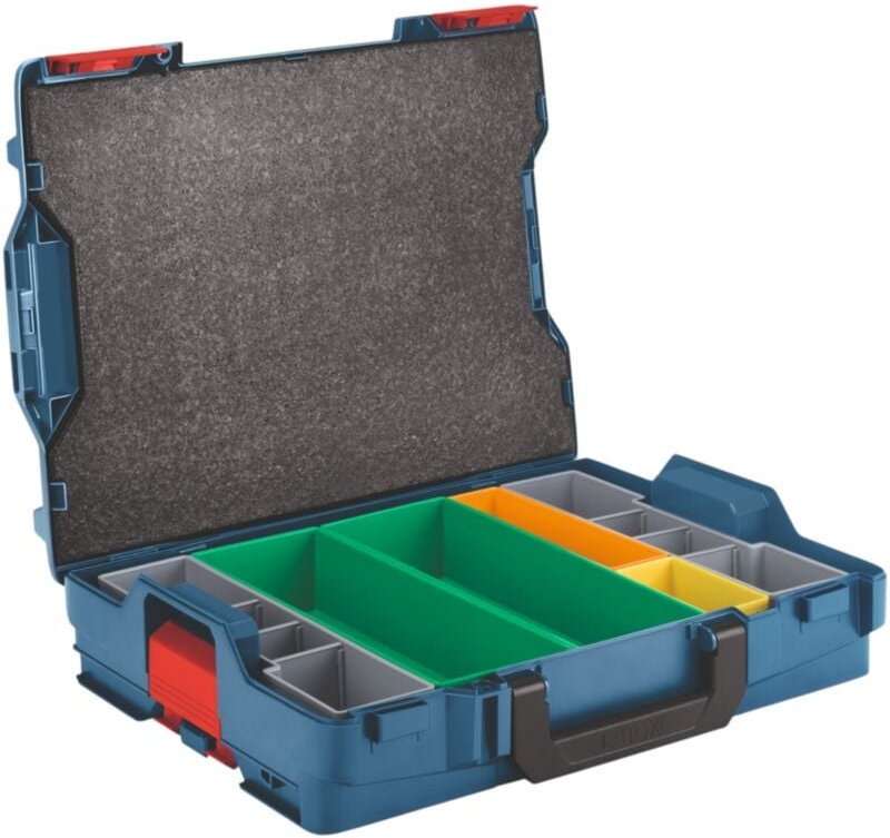 Bosch Koffersystem l-boxx 102 mit 6-teiliger Inset Box