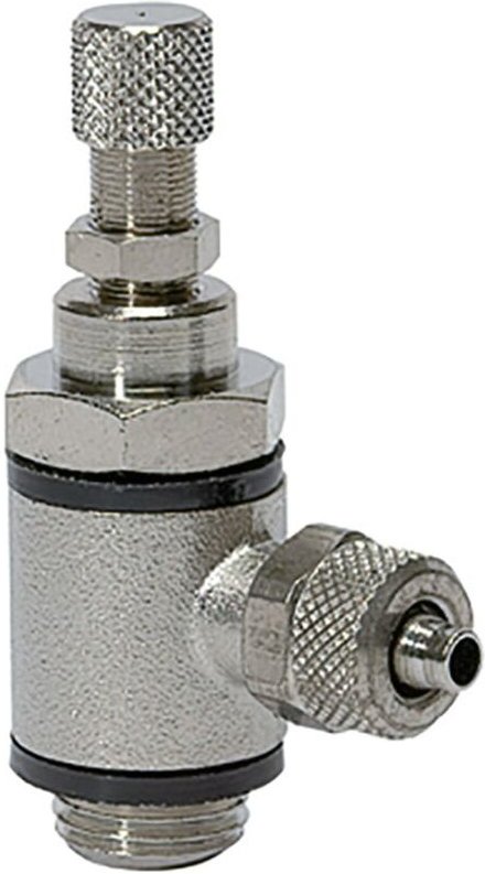 Drosselventil, Drosselung beids.,Schnellverschr. M5, Schl.5/3 - Riegler