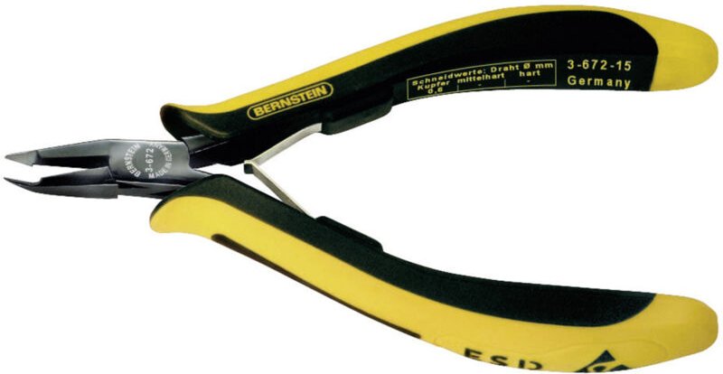 Thumbnail - Bernstein Tools for Electronics EUROline-Conductive 3-672-15 ESD Spitzenschneider mit Facette 130 mm