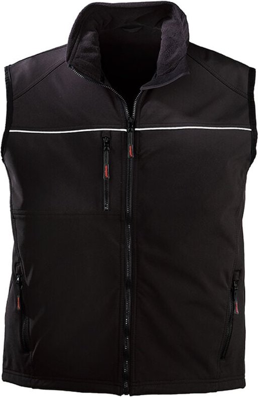 Thumbnail - Coverguard Yang Reflect Softshell-Arbeitsweste - S