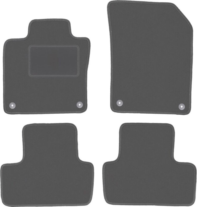 Graphit-Fußmatten für: Volvo XC60 II SUV (2017-)