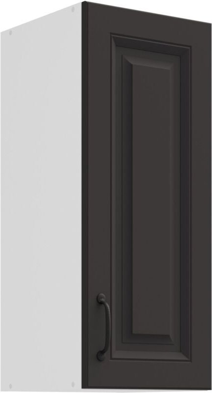 Küchen Preisbombe - Hängeschrank 30 cm Stilo Grau Küchenzeile Küchenblock Küche Landhaus Einbauküche