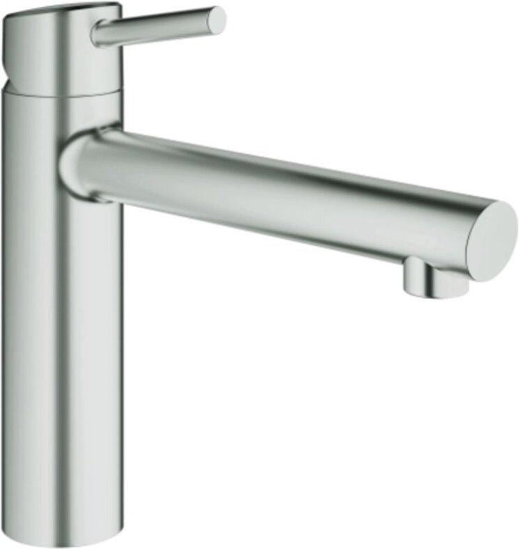 GROHE Concetto Einhand-Spültischbatterie, Ausladung 198mm,