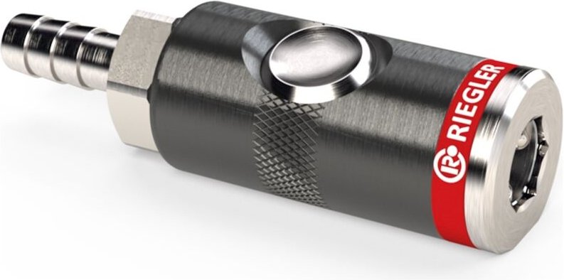 Druckknopf-Sicherheitskupplung nw 7,4, LW10 - Riegler