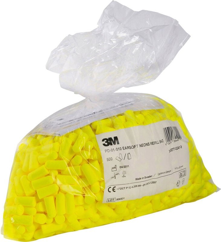3M EAR PD01010 Gehörschutzstöpsel Nachfüllpackung 34 dB einweg EN 352-2 500 Paar