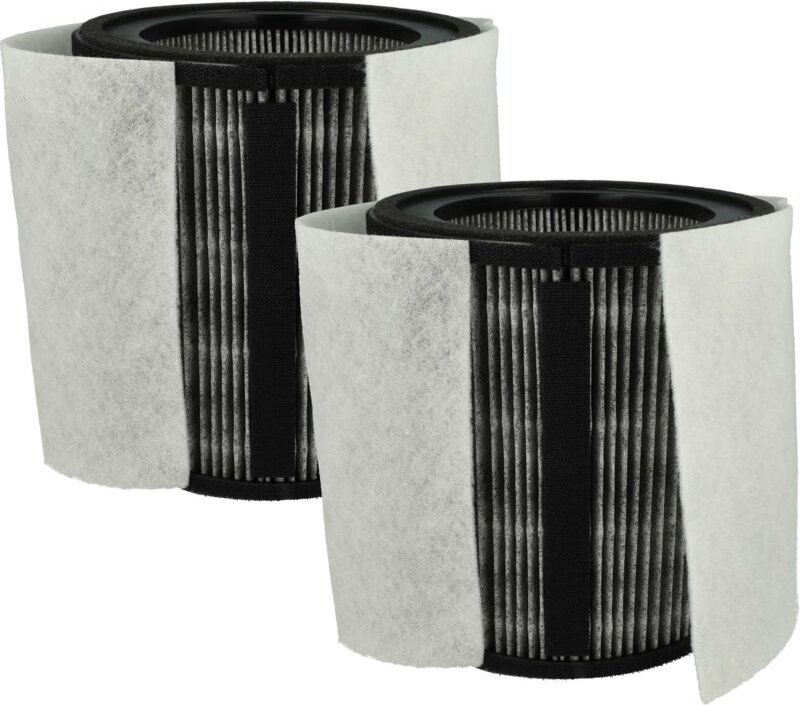 2x hepa Filter H12 Ersatz für Leifheit / Soehnle 68107, 5028252599863 für Luftreiniger - Ersatz-Filter - Vhbw