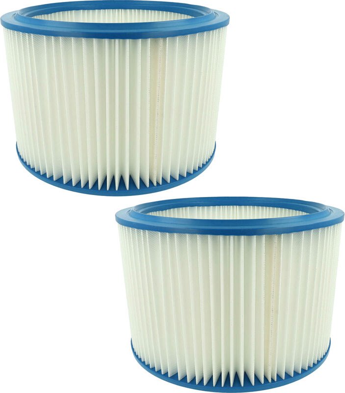 2x Filterelement kompatibel mit wap Alto Attix 761-21 xc, 763-2M ed, 961-01, 963-21 ed xc Nass-/Trockensauger - Feinstau...