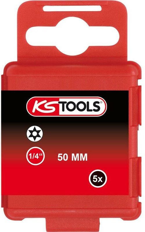 1/4' Bit Torx, Bohrung, 50mm, TB6, 5er Pack