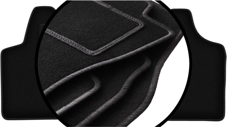 Komplettset Veloursmatten für: Fiat Scudo II Kastenwagen (2007-2016)