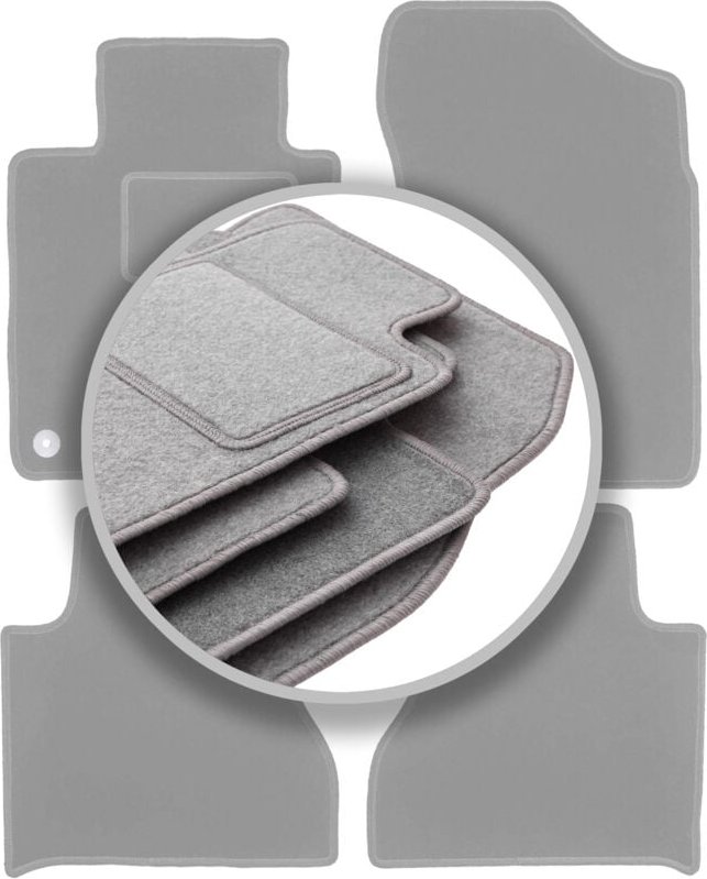 Graue Automatten für: Toyota Hilux VIII Pickup (2015-)