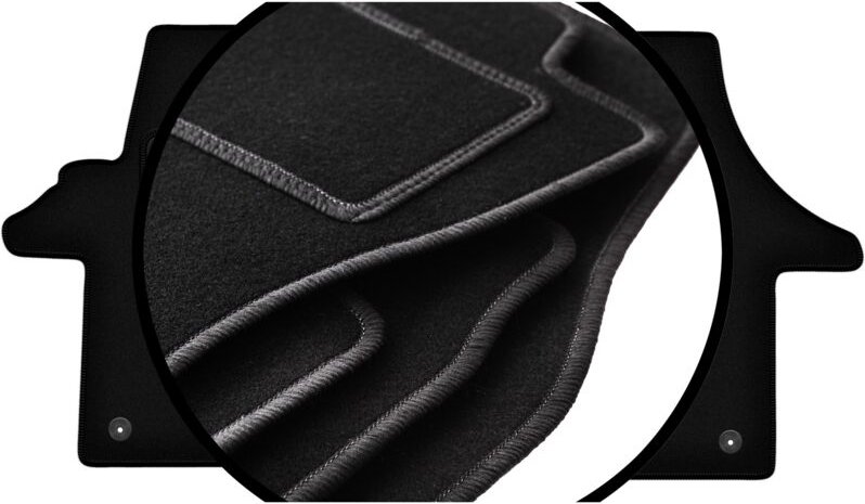 Komplettset Veloursmatten für: Volkswagen Transporter T5 Kastenwagen (2003-2015)