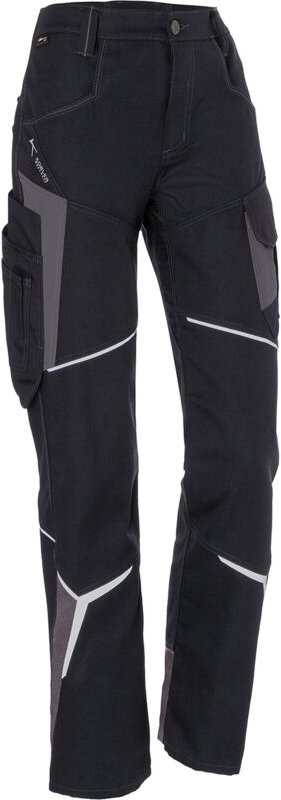 Kübler Damenhose bodyforce schwarz/anthrazit Gr. 40