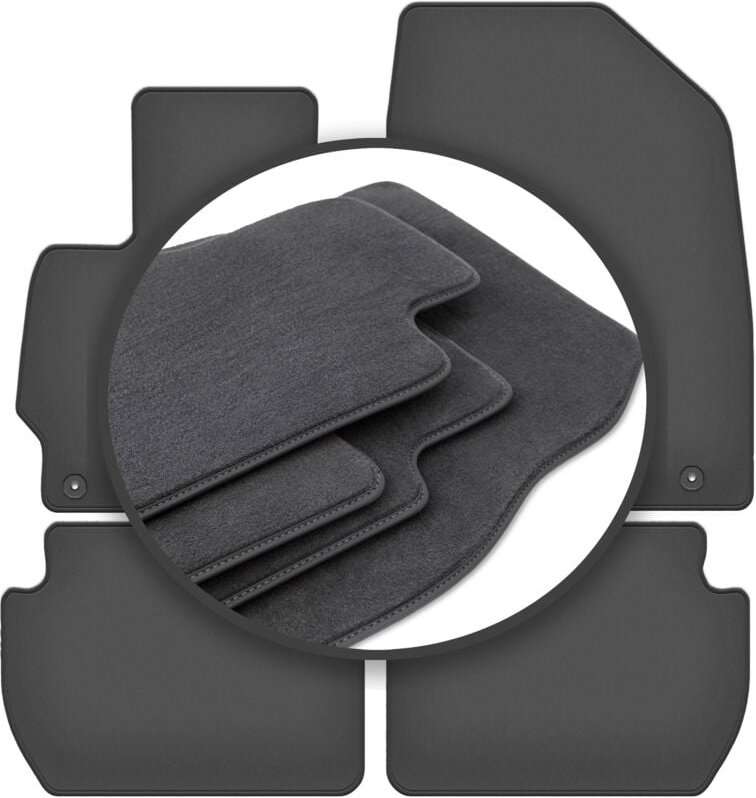 Premium-Fußmatten für: Mitsubishi Outlander II Crossover (2006-2013)