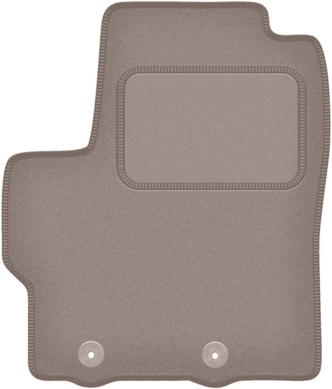 Beige Fahrermatte für: Toyota Yaris IV Schrägheck (2020-)