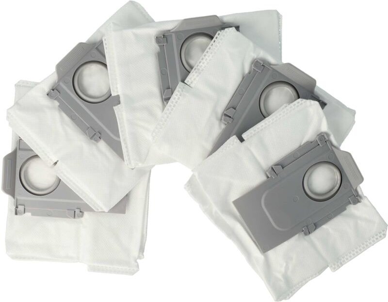 5x Staubbeutel kompatibel mit Roborock Q5, G10S, G10PRO, Q7, Q5+ Saugroboter - Beutel für die Absaugstation - Vhbw
