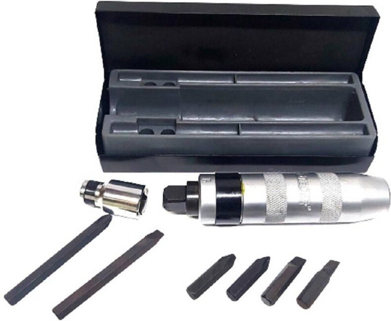 Trade Shop Traesio - Trade Shop - schraubendreher impact percussion umkehrbare bits 7-TEILIG ART.251207 -