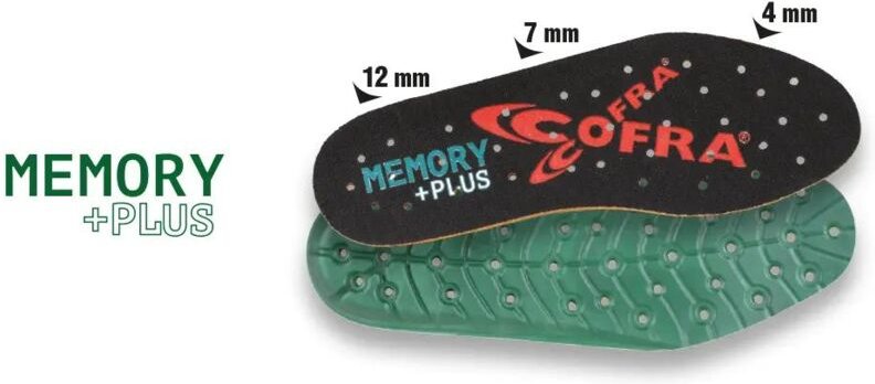 Cofra SMP45 Memory Plus 45 Anatomische Einlegesohle