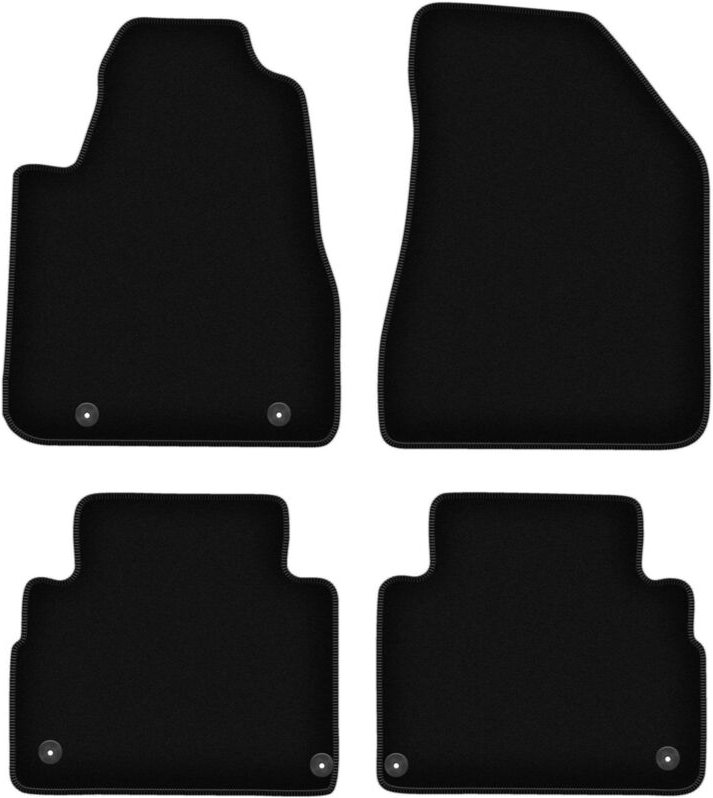 BASIC schwarze Veloursmatten für: Lexus RX II SUV (2003-2008)