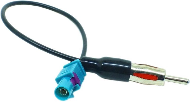Thumbnail - Universal Fakra zu din Auto Stereo Radio Antennen Adapter Mast