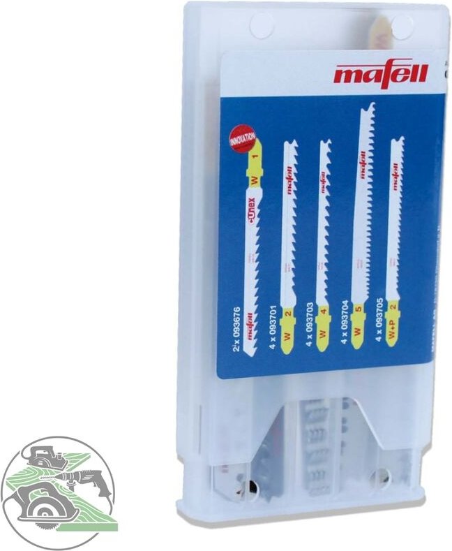 Stichsägeblätter Sortiment 1 093712 Stichsäge P1cc W1 W2 W+P2 W5 W4 - Mafell