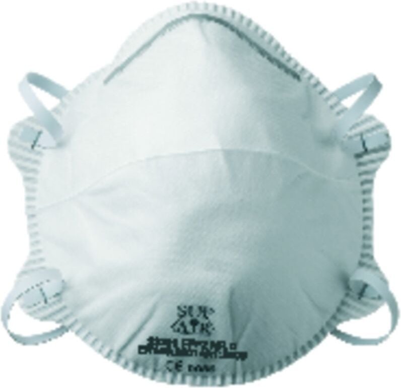 Set von 12 - Box mit 20 - FFP2 NR D Maske mit Schale