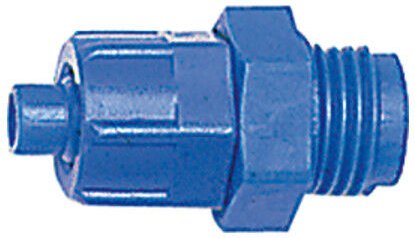 Gerade Einschraubverschraubung g 3/8 a., für Schlauch 10/8 mm, pom - Riegler