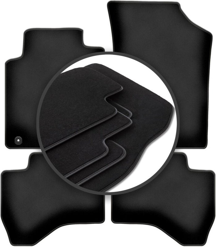 Premium-Fußmatten für: Peugeot 107 Schrägheck (2005-2014)