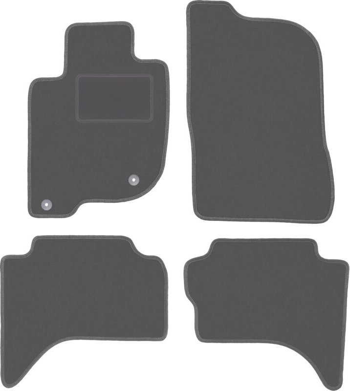 Graphit-Fußmatten für: Fiat Fullback Offroad (2015-)