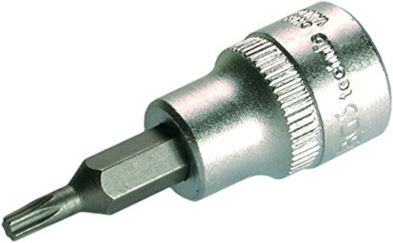 Bit-Einsatz Antrieb Innenvierkant 10 mm (3/8') T-Profil (für Torx) T15