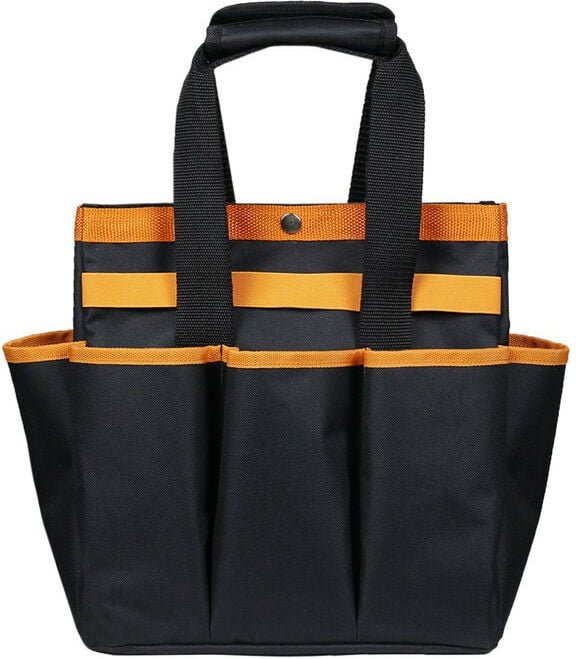 Aufbewahrungstasche für Gartengeräte aus Oxford-Stoff, Schwarz