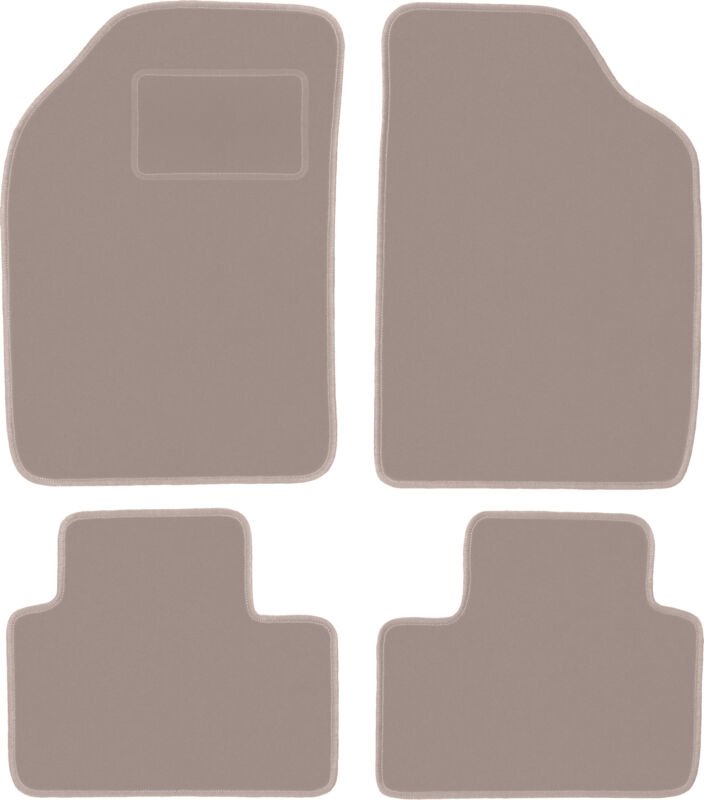 Beige Veloursmatten für: Lancia Ypsilon I Fließheck (1996-2003)
