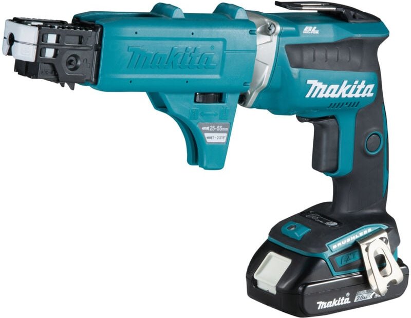 Thumbnail - Akku-Schnellbauschrauber DFS452AJX2, 18V, 2x 2,0 Ah und Ladegerät im makpac - Makita