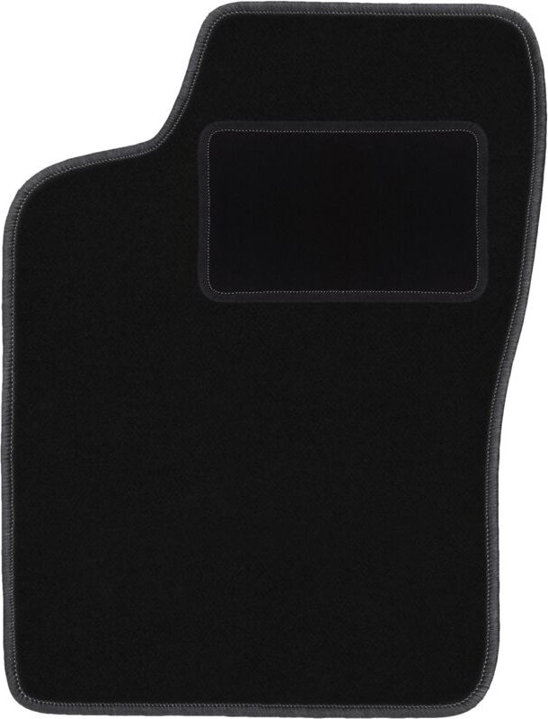 Fahrermatte schwarz für: Opel Kadett E Schrägheck, Kombi, Limousine, Cabrio (1984-1991)