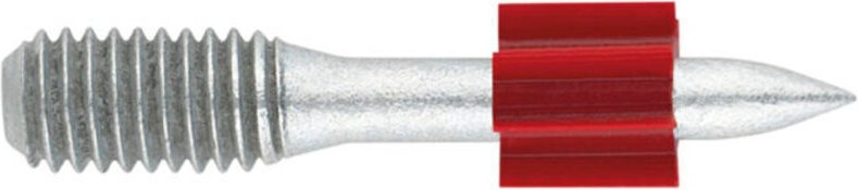 Box mit 100 - Standardnägel mit M8 x 8 Gewinde für die Befestigung von Schellen 3,8x27