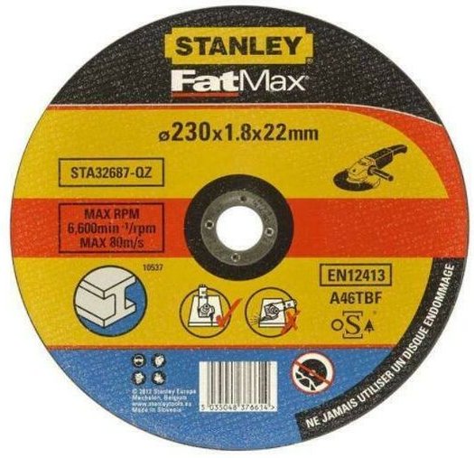 Stanley schneidrad x met. 230x1,8x22 sta32687-qz