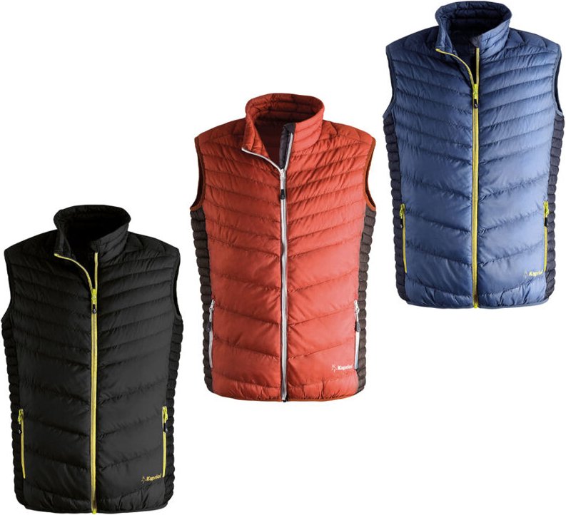 Kapriol - Thermic Gefütterte Weste für Herren - xxl - Schwarze