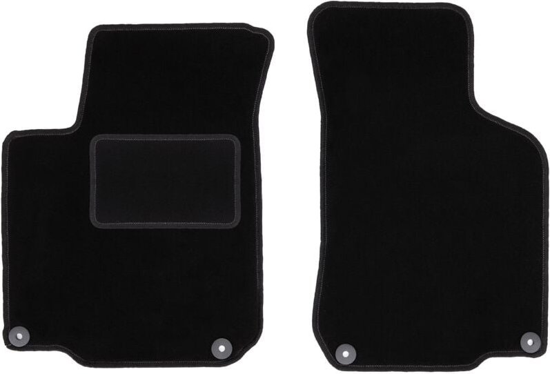 Vordere Matten schwarz für: Volkswagen Golf IV Fließheck, Kombi, Variant (1997-2003)